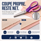 ✂️🧵 Ciseaux à cranter pour couture et loisirs créatifs – Lames en acier inoxydable, bord festonné et prise en main confortable