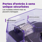 🪳🏠 Piège à cafards réutilisable – Sans spray, entrées à sens unique et couvercle transparent