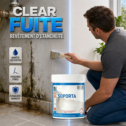 🏠💧 Mastic d'étanchéité transparent multi-surfaces – Application au pinceau, finition discrète et protection contre l'humidité
