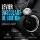 🚗⚙️ Cache-levier pour bouton de démarrage de voiture – En métal, adhésif et à clapet