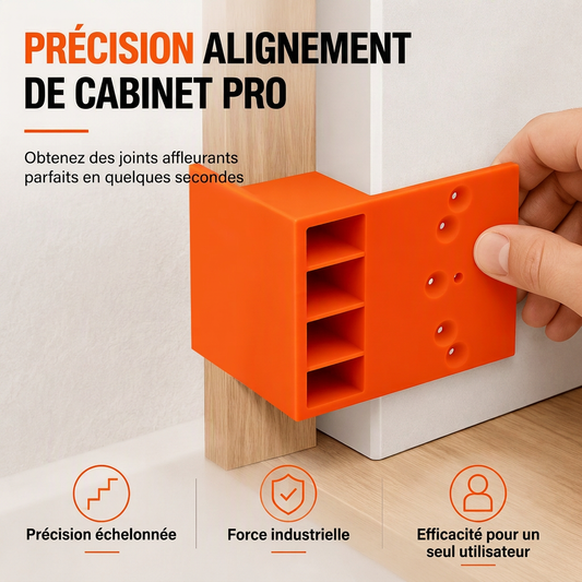 🛠️📐 Gabarit de positionnement pour panneaux d'armoire – Alignement, perçage et repères étagés