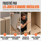 🛠️📐 Gabarit de positionnement pour panneaux d'armoire – Alignement, perçage et repères étagés