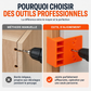 🛠️📐 Gabarit de positionnement pour panneaux d'armoire – Alignement, perçage et repères étagés