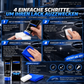 🧽🚗 Cire de Polissage Automobile 120 g – Atténuation des Micro-Rayures, Finition Brillante et Application Manuelle Facile
