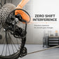 🚴🛡️ Protège-Dérailleur de Vélo en Acier – Arceau Anti-Chocs, Finition Noire et Montage sur Axe Arrière