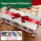 🎄🍽️ Nappe de Noël imprimée en polyester – Motifs festifs, tailles variées et entretien en machine