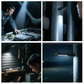 🔦🎯 Lampe Torche LED Multifonction Magnétique – Double Faisceau 1300 LM, Base Magnétique Puissante et Recharge Type-C