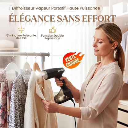 📢📢-60 % !! ⏰️Vapeuruseuse Portable Haute Puissance pour Vêtements