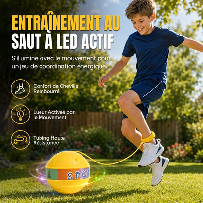 ⚽ Jeu de Cheville à Éclats Lumineux