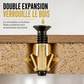 🚪🔩 Kit de Réparation pour Charnière de Porte d'Armoire – Inserts à Double Expansion, Acier Haute Résistance & Finition Cuivrée Anti-Arrachement ✨