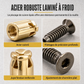 🚪🔩 Kit de Réparation pour Charnière de Porte d'Armoire – Inserts à Double Expansion, Acier Haute Résistance & Finition Cuivrée Anti-Arrachement ✨