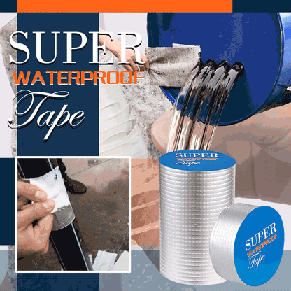 💧🔨 Ruban Adhésif Super Étanche Butyle & Aluminium – Adhérence Extrême, Résistant aux Chocs Thermiques et Anti-Fuites Immédiat