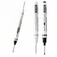 ✏️📏 Lot de 10 Marqueurs Permanents Double Pointe Longue 21 mm – Trous Profonds, Encre Étanche et Multi-Surfaces