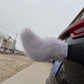 🦊🚗 Queue de Voiture Électrique Animée en Peluche | Mouvement Motorisé Télécommandé, Contrôle Vocal & Recharge Type-C