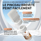 🖌️🪵 Pinceau Peinture de Finition Bois 2-en-1 (180 g) | À Base d'Eau, Anti-Rayures & Finition Sans Traces