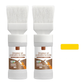 🖌️🪵 Pinceau Peinture de Finition Bois 2-en-1 (180 g) | À Base d'Eau, Anti-Rayures & Finition Sans Traces