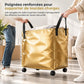 📦🛞 Sac de Déménagement Pliable à Roulettes 360° | Déplacement Sans Effort, Tissu Étanche Renforcé & Rangement Compact