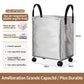 📦🛞 Sac de Déménagement Pliable à Roulettes 360° | Déplacement Sans Effort, Tissu Étanche Renforcé & Rangement Compact